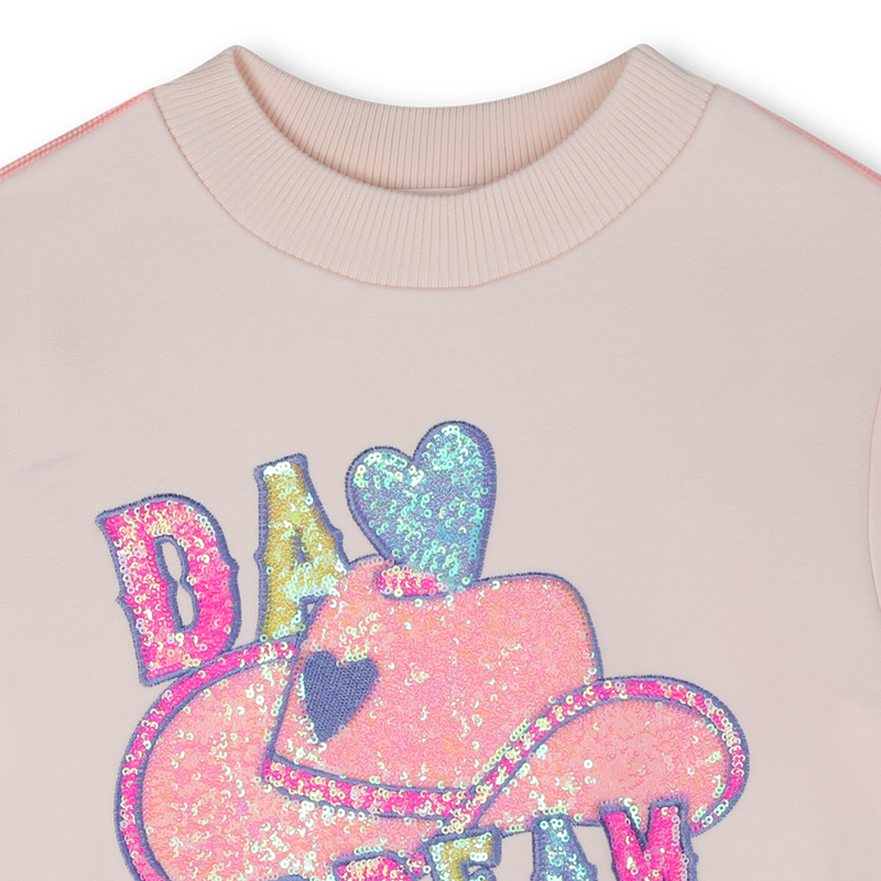 Fleece sweatshirt BILLIEBLUSH 
                        GIRL