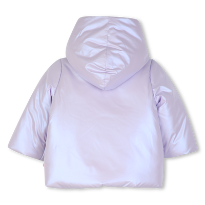 Hooded down jacket BILLIEBLUSH GIRL