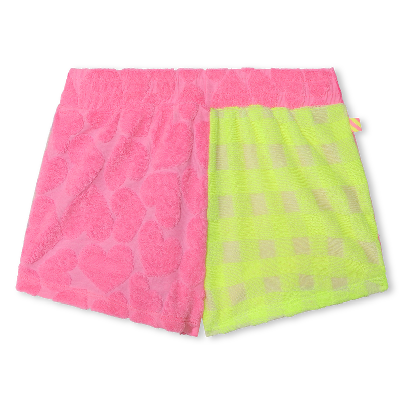 Multicolored Terrycloth shorts BILLIEBLUSH 
                        GIRL
