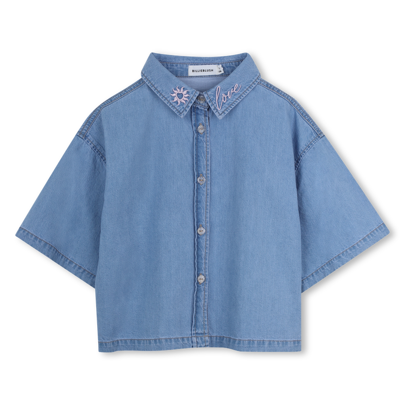 LIGHTWEIGHT DENIM SHIRT BILLIEBLUSH 
                        GIRL