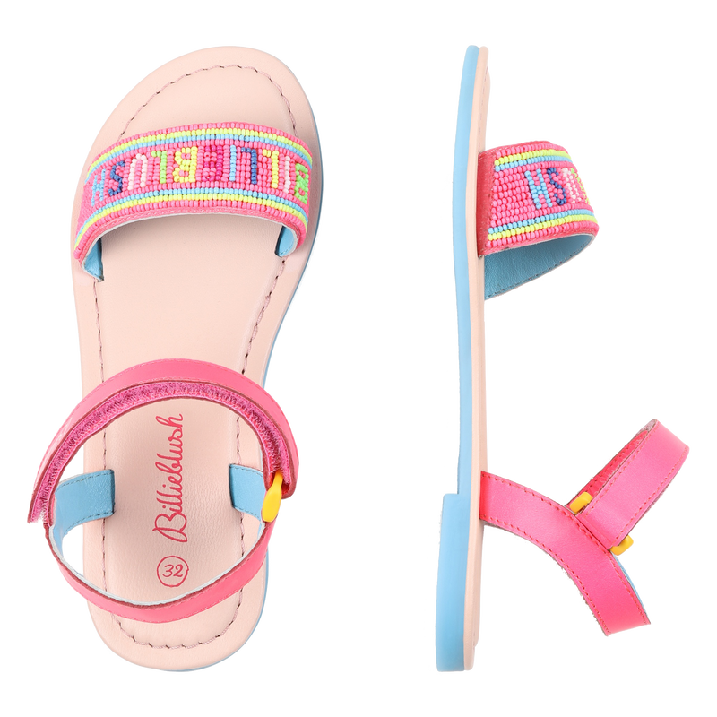 Leather sandals BILLIEBLUSH 
                        GIRL