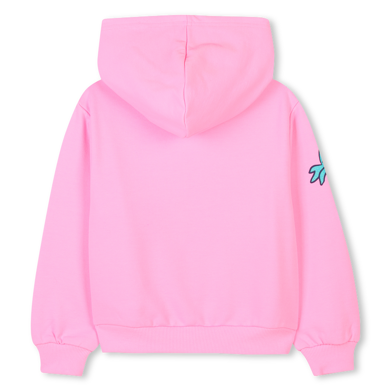 Hooded fleece cardigan BILLIEBLUSH 
                        GIRL