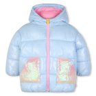 Hooded down jacket BILLIEBLUSH 
                    GIRL