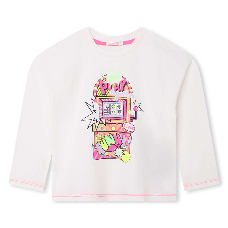 Graphic long-sleeve BILLIEBLUSH 
                        GIRL