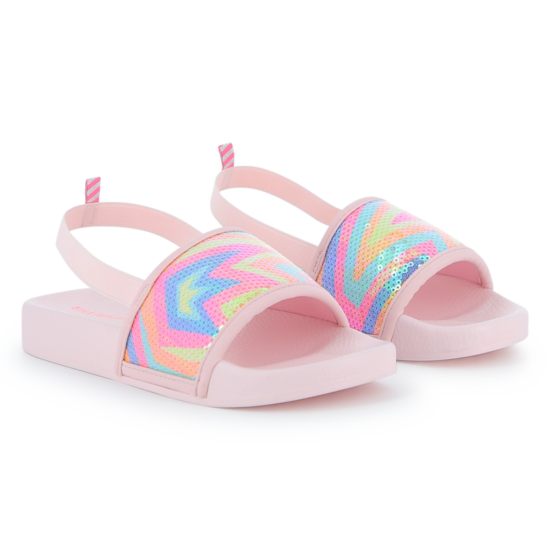 SLIDES WITH ELASTIC BILLIEBLUSH 
                        GIRL
