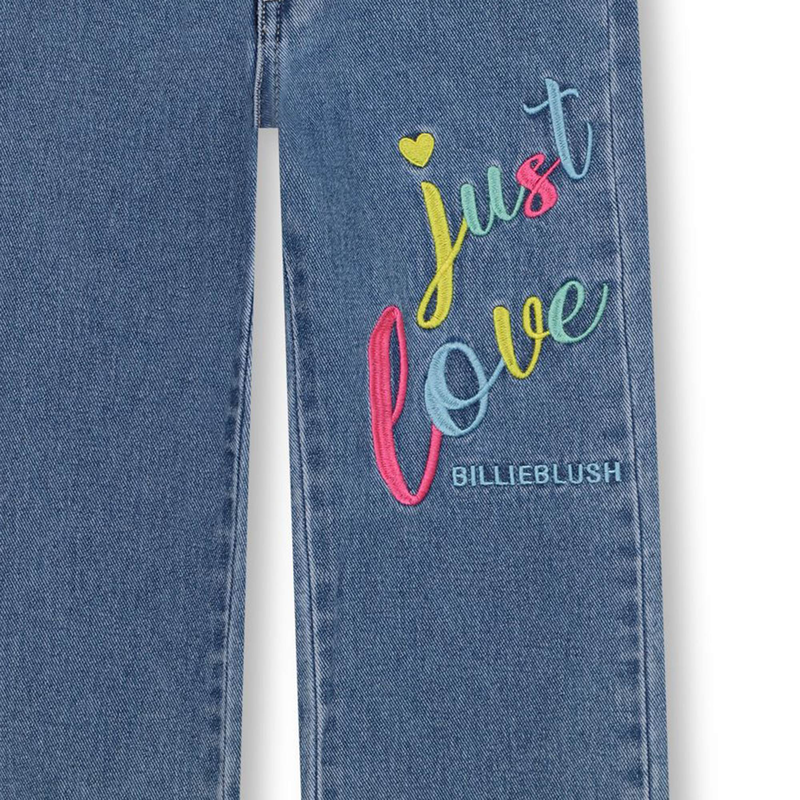 Denim trousers BILLIEBLUSH 
                        GIRL