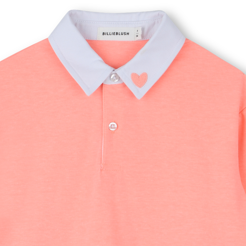 Bi-material dress BILLIEBLUSH 
                    GIRL