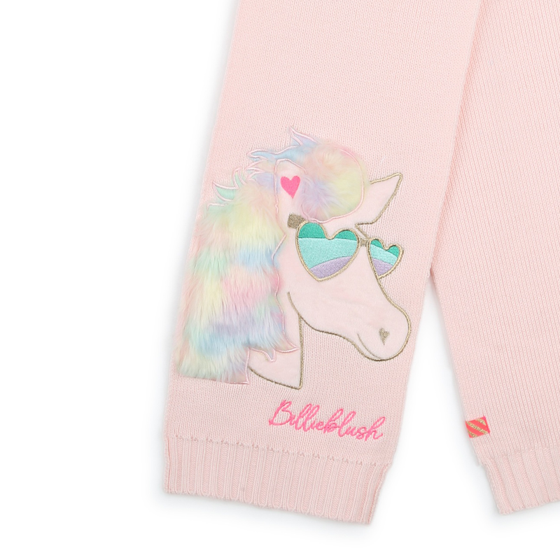 Scarf with fleece details BILLIEBLUSH 
                        GIRL