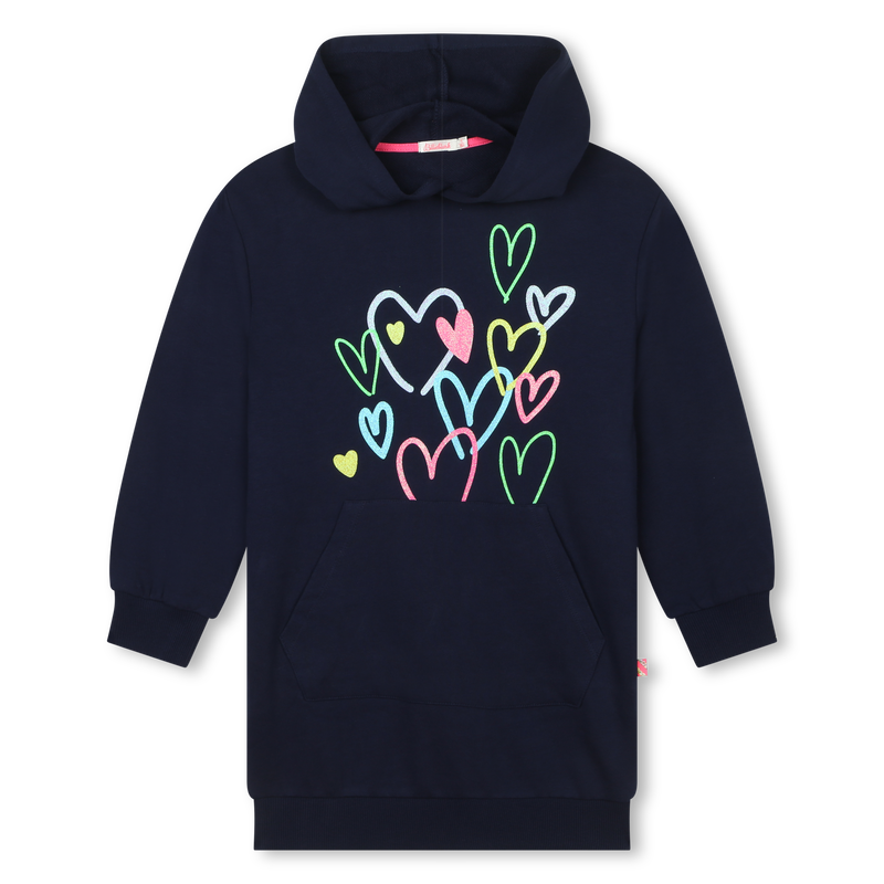 Fleece hoodie dress BILLIEBLUSH 
                        GIRL