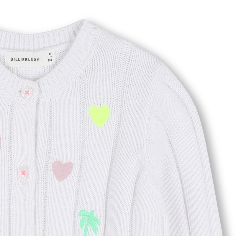 KNITTED CARDIGAN BILLIEBLUSH 
                        GIRL