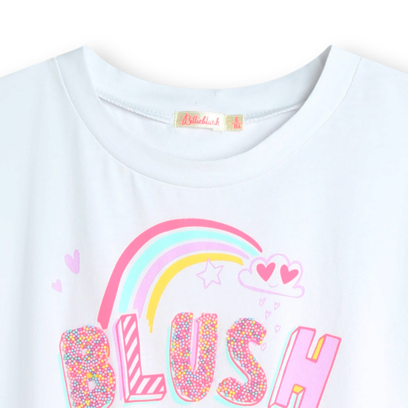 Dual-fabric sleeveless dress BILLIEBLUSH 
                        GIRL