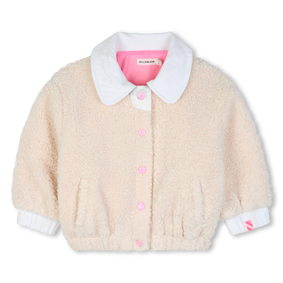 Fuzzy fleece jacket BILLIEBLUSH GIRL