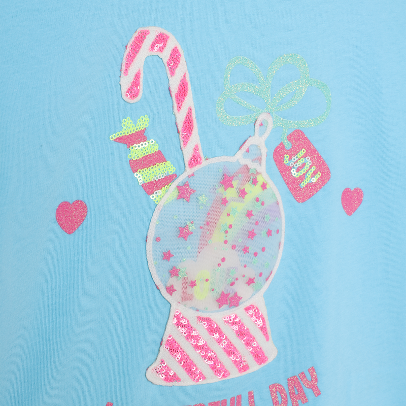 Winter graphic long-sleeve BILLIEBLUSH 
                        GIRL