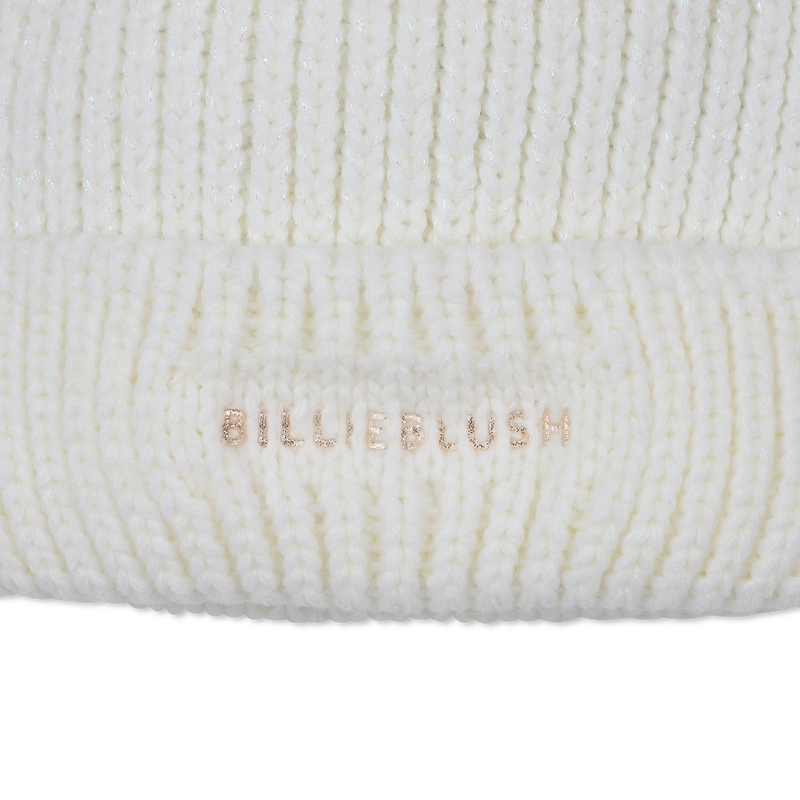 Double pompom beanie BILLIEBLUSH 
                    GIRL