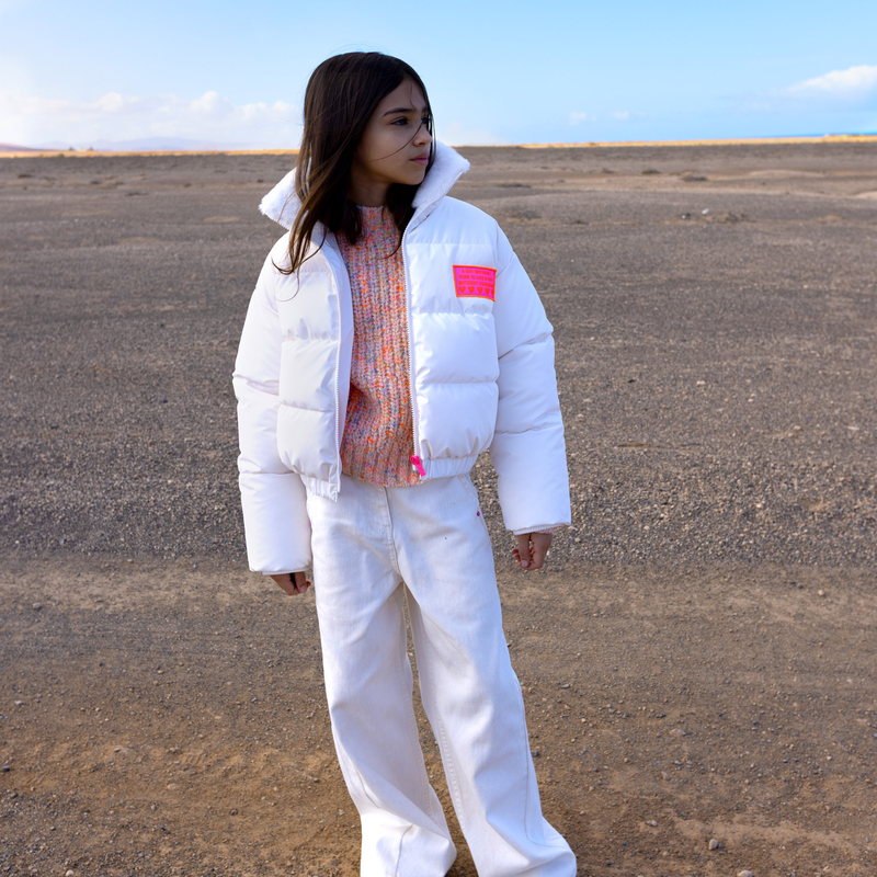 Multicoloured knit sweater BILLIEBLUSH 
                        GIRL