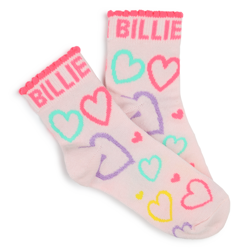 Metallic motif socks BILLIEBLUSH 
                        GIRL