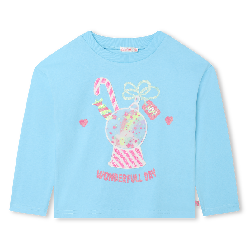 Winter graphic long-sleeve BILLIEBLUSH 
                        GIRL