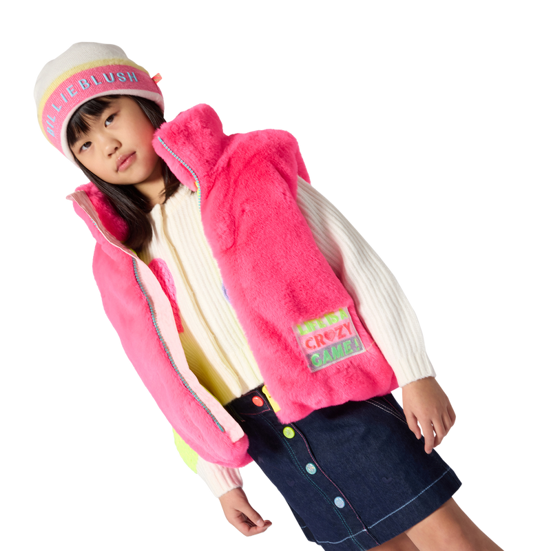Sleeveless jacket BILLIEBLUSH 
                        GIRL