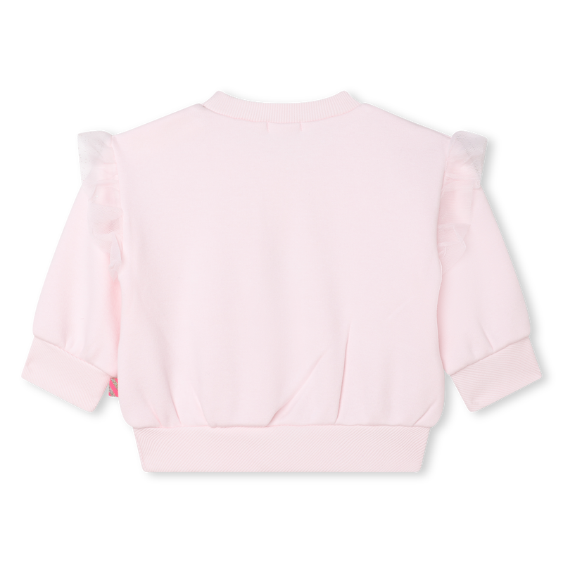 Sequined ruffle pullover BILLIEBLUSH 
                        GIRL