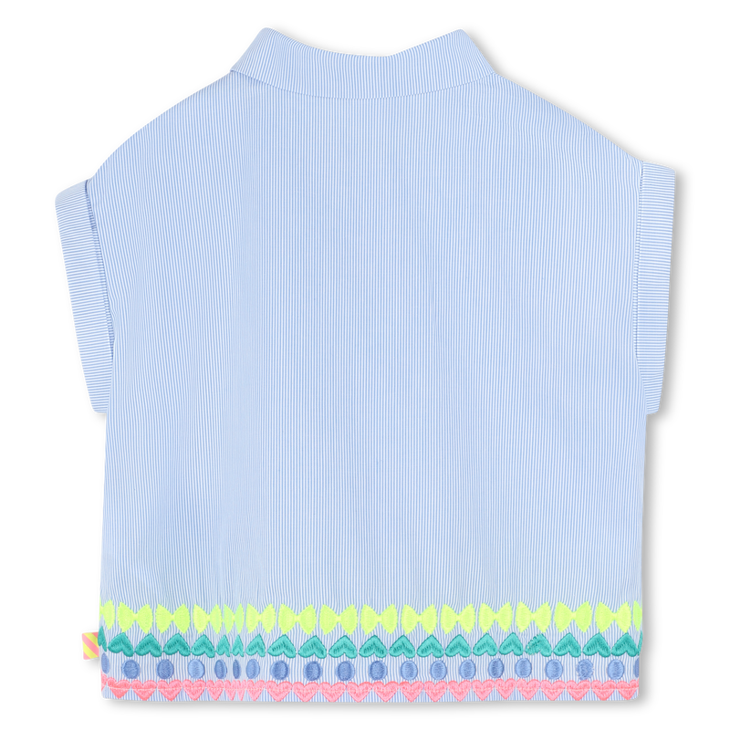 Striped cotton blouse BILLIEBLUSH 
                        GIRL