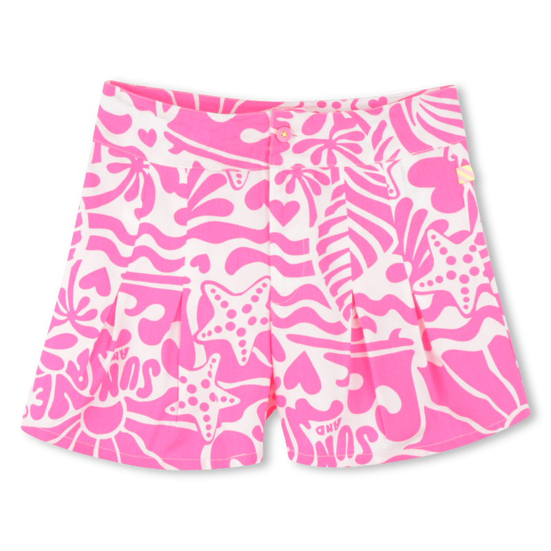 Patterned viscose shorts BILLIEBLUSH 
                        GIRL
