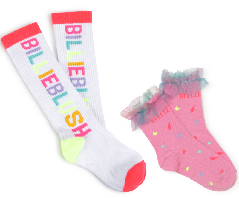 Two-pack of ribbed socks BILLIEBLUSH 
                        GIRL