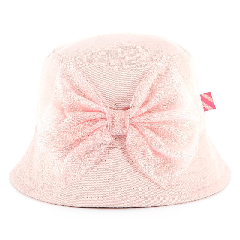 Cotton bucket hat with bow BILLIEBLUSH 
                        GIRL