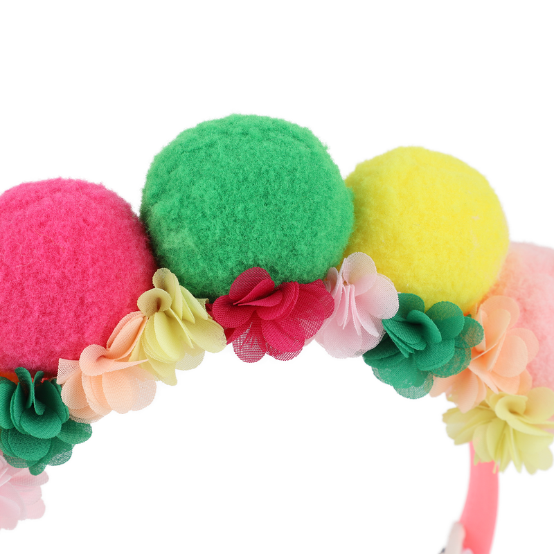HEADBAND WITH POMPOMS BILLIEBLUSH 
                        GIRL