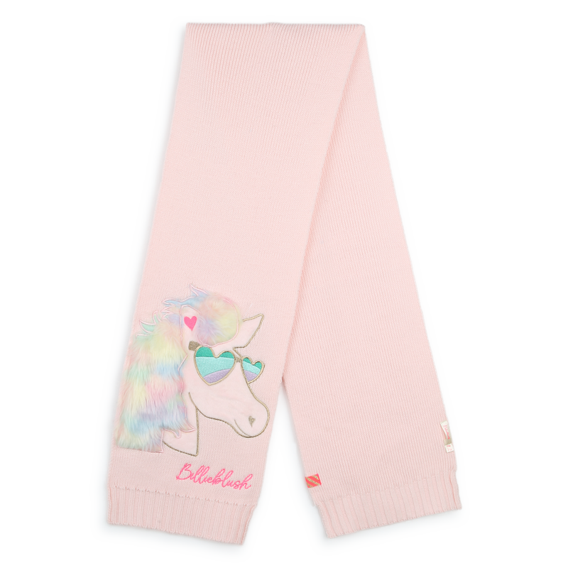 Scarf with fleece details BILLIEBLUSH 
                        GIRL